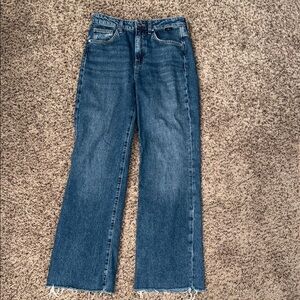 Mavi Victoria Wide Leg High Rise Jeans